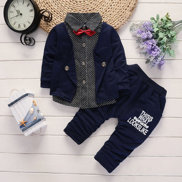 Toddler Boys Casual Suit Set